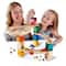Hape Quadrilla Wooden Marble Run Construction Race To The Finish Set